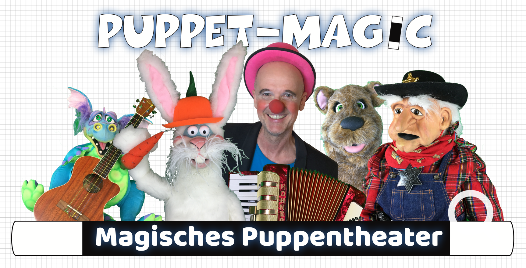 Bauchreden, Puppentheater, Clown, Zaubern, Zauberer, Musik, Kinder, Puppet, Magic, PuppetMagic, DirkBennert, Dirk Bennert, 